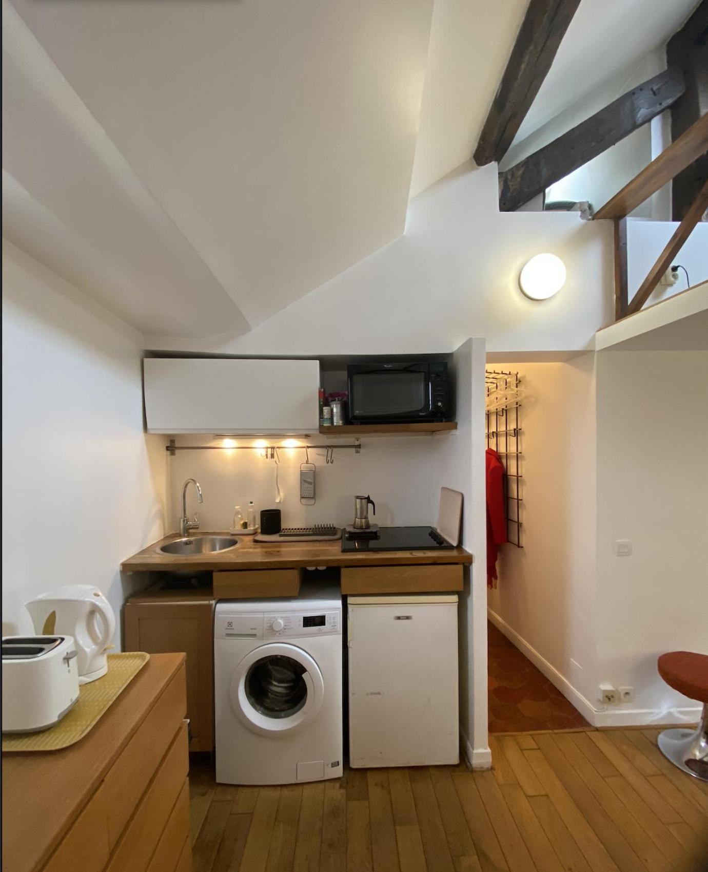 Appartement Marais With Mezzanine *